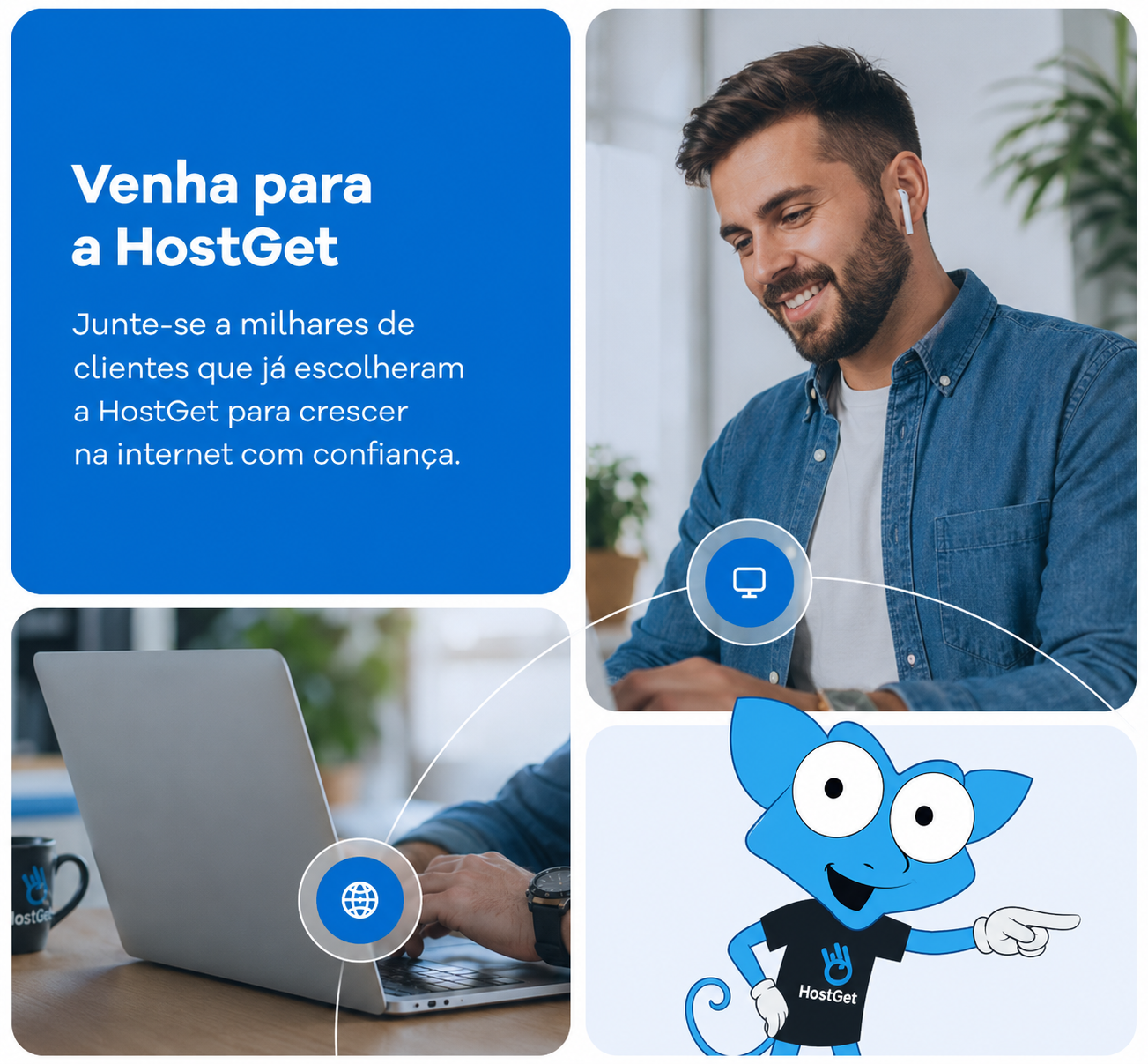 Suporte humanizado Hostget 24 horas